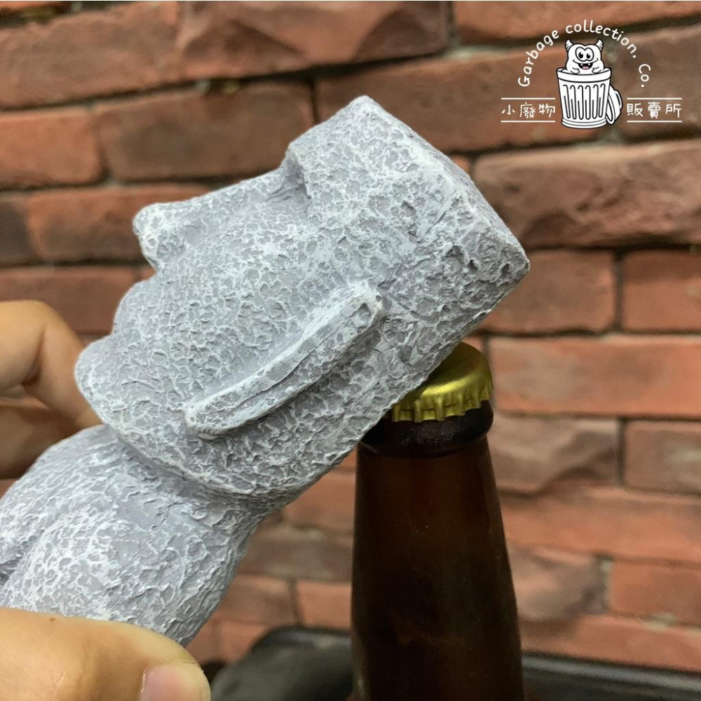 『台灣現貨/當天出貨』 摩艾開瓶器 復活島摩艾石像開瓶器 摩艾開罐器 復活島-細節圖5