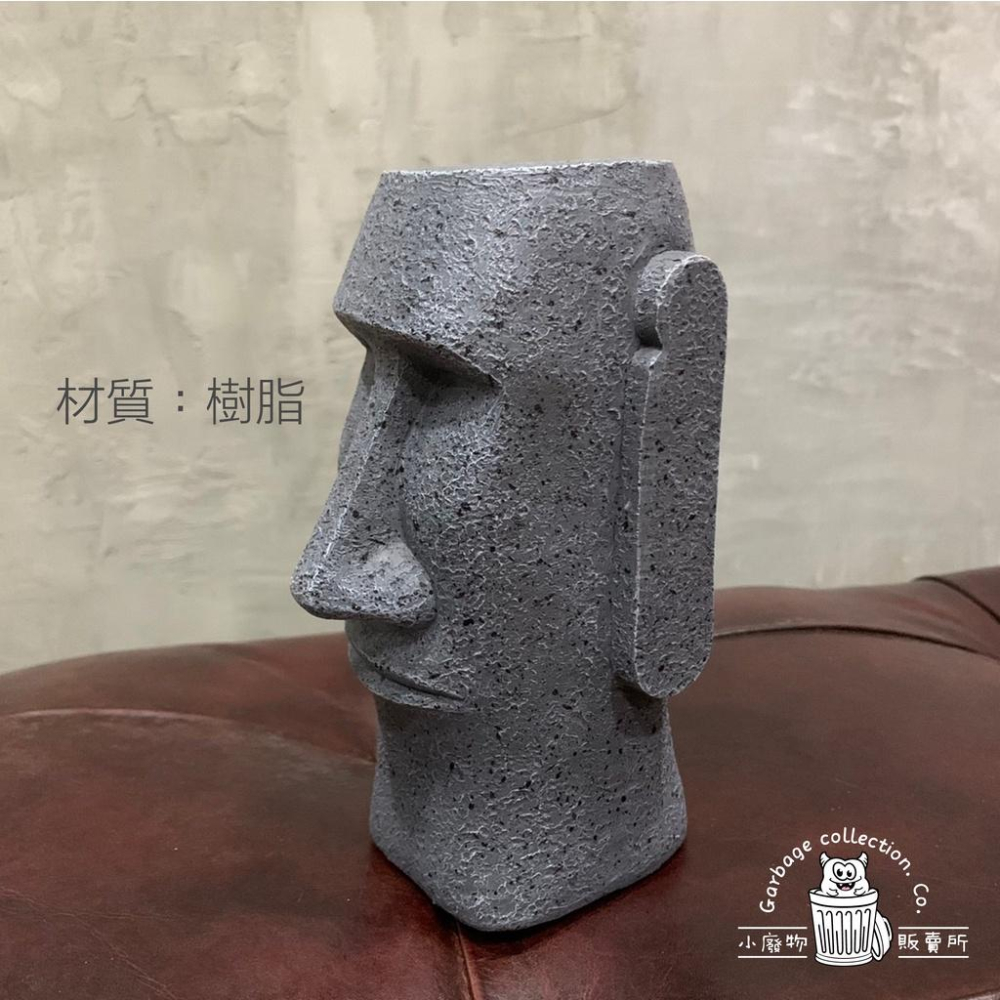『台灣現貨/當天出貨』摩艾存錢筒  摩艾石像存錢筒  摩艾撲滿 造型存錢筒 復活島-細節圖3