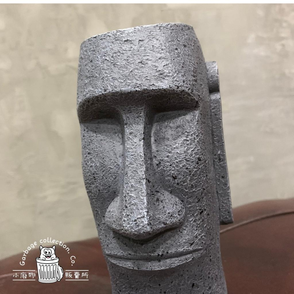 『台灣現貨/當天出貨』摩艾存錢筒  摩艾石像存錢筒  摩艾撲滿 造型存錢筒 復活島-細節圖6