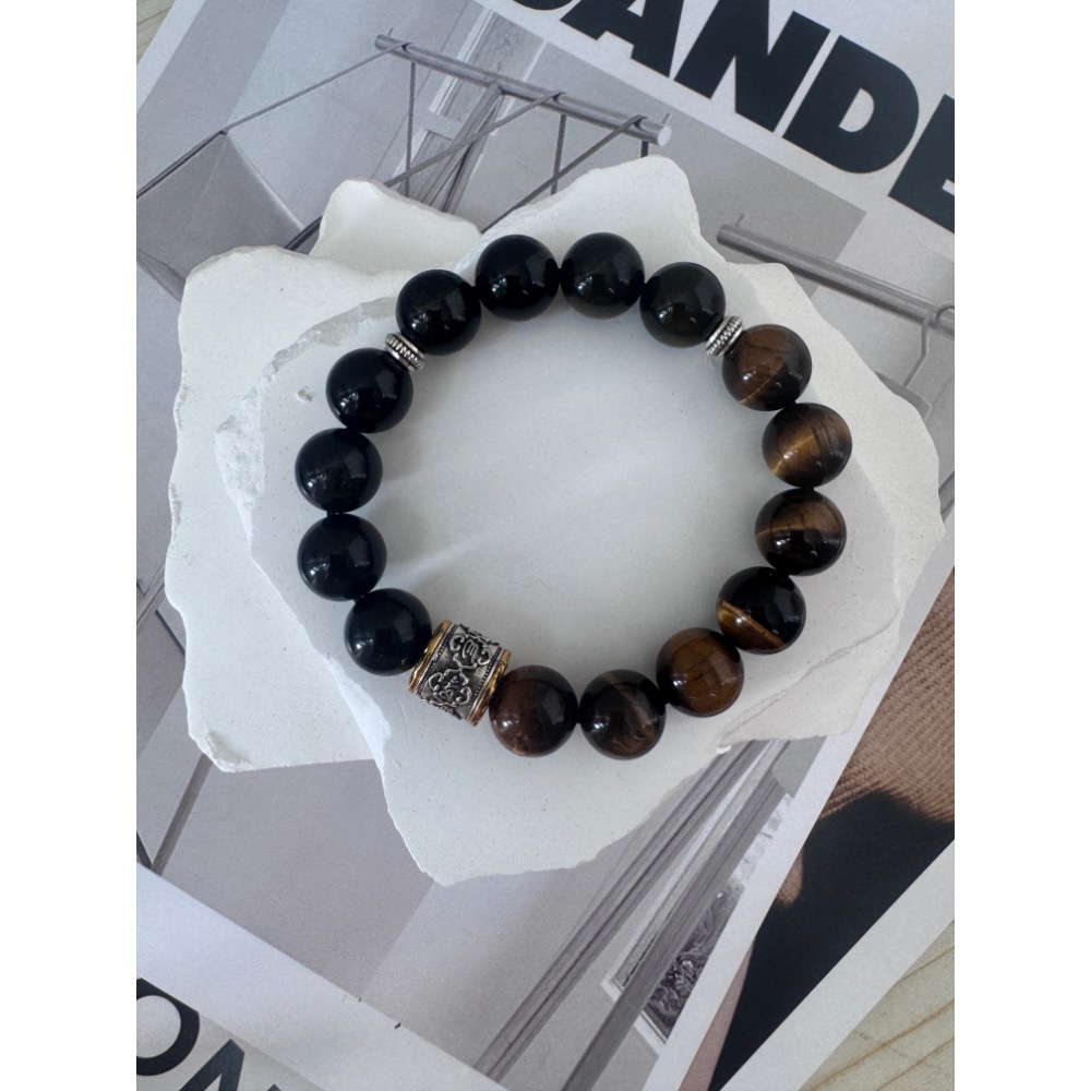 【SiiS Jewelry ×聯名款】戀愛・招財・避小人｜精油能量水晶手鍊系列 🌿 每條都有守護你的意圖與力量-細節圖2