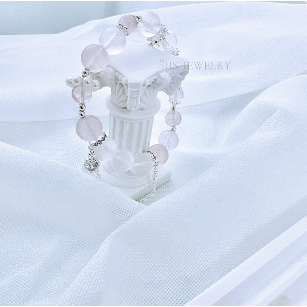 【SiiS Jewelry ×聯名款】戀愛・招財・避小人｜精油能量水晶手鍊系列 🌿 每條都有守護你的意圖與力量-細節圖2