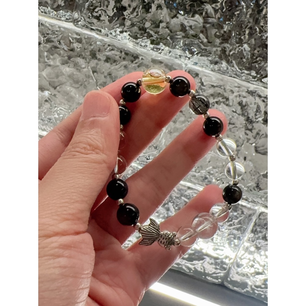 【SiiS Jewelry ×聯名款】戀愛・招財・避小人｜精油能量水晶手鍊系列 🌿 每條都有守護你的意圖與力量-細節圖3