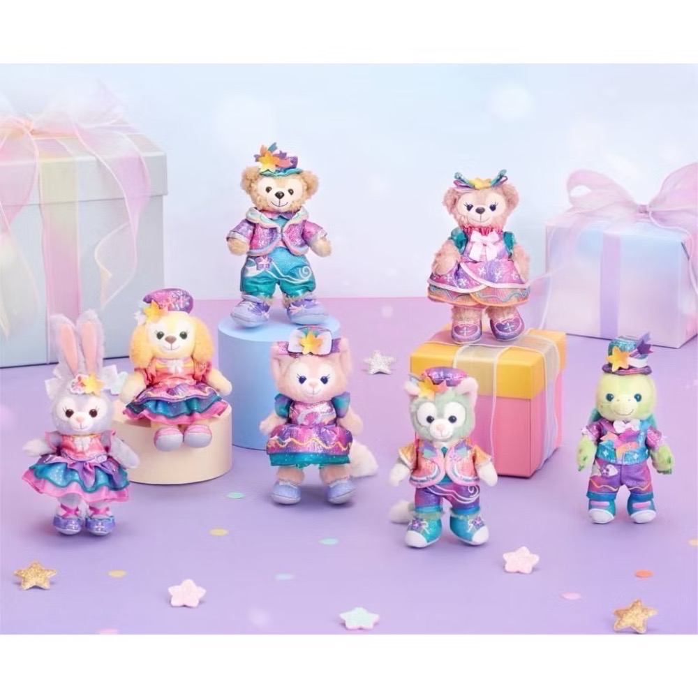 預購🔥 香港迪士尼代購 20週年 奇妙派對 達菲好友 公仔 吊飾-細節圖2