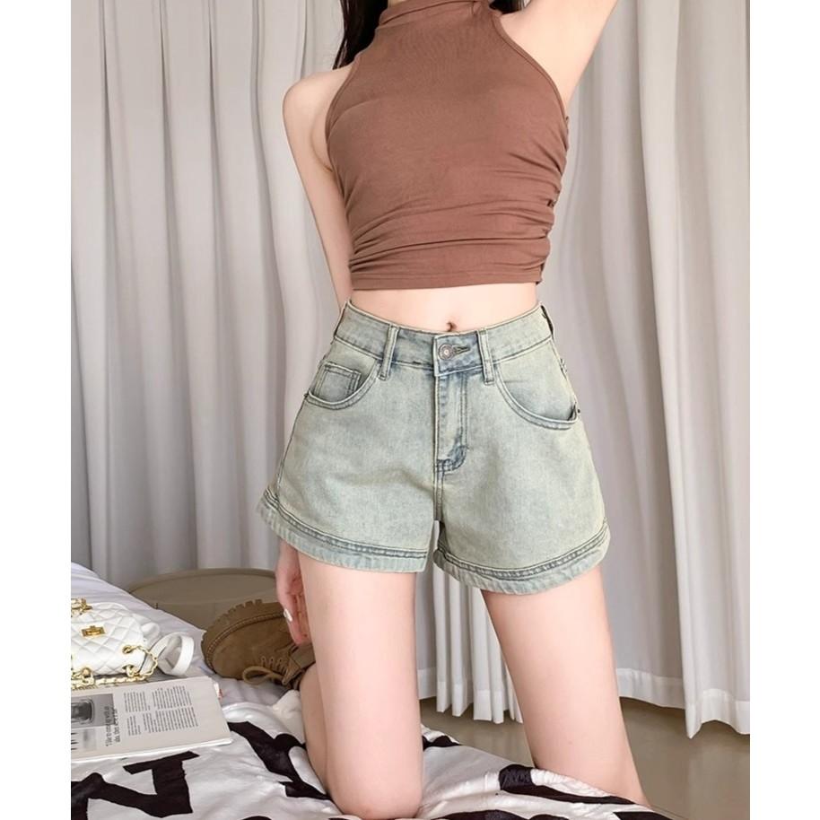 Number28 - 水洗做舊牛仔短褲 286326-細節圖5