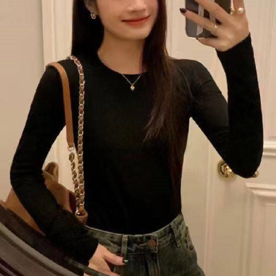 Number28 - 圓領素面內搭上衣 286282-細節圖6