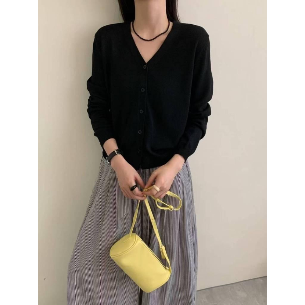 Number28 - V領排釦針織外套 286253-細節圖6