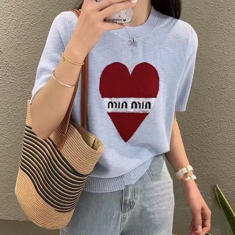 Number28 - 字母愛心針織上衣 286030-細節圖4