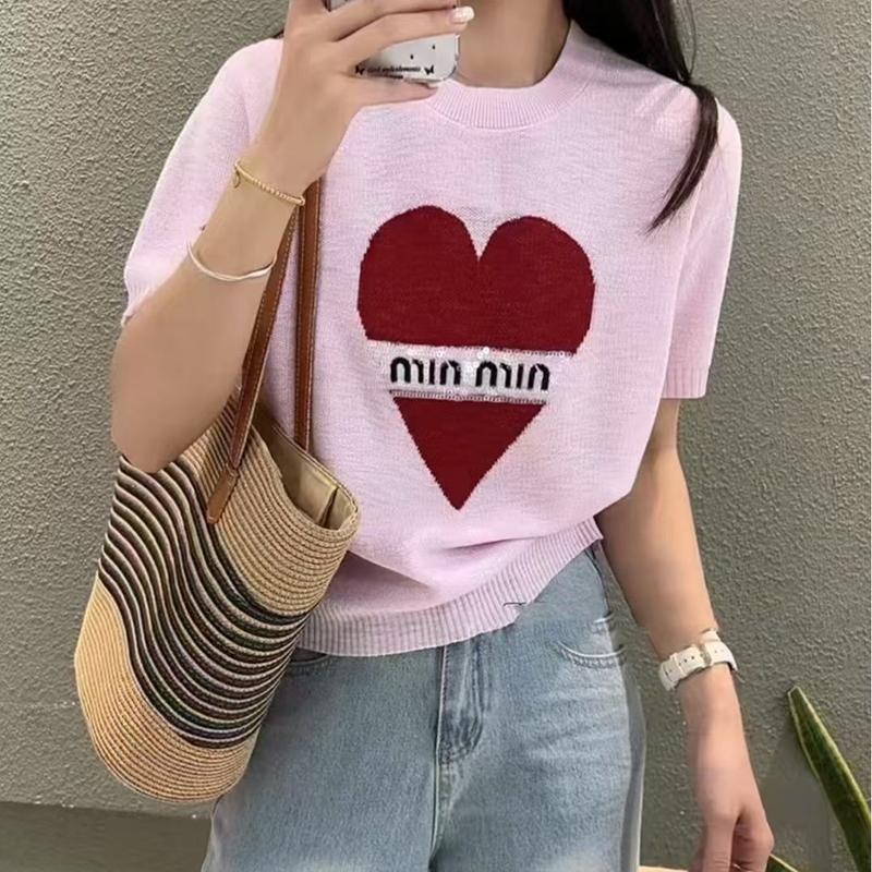 Number28 - 字母愛心針織上衣 286030-細節圖5