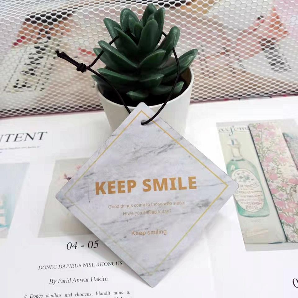 Number28 - 字母大理石紋香氛吊卡 281877-細節圖5