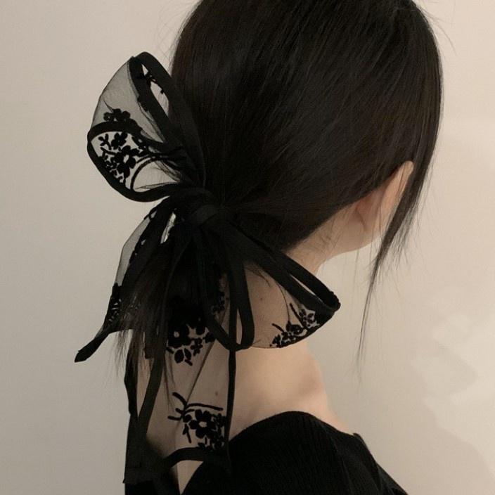 Number28 - 韓版網紗寬版綁髮帶 282374-細節圖6