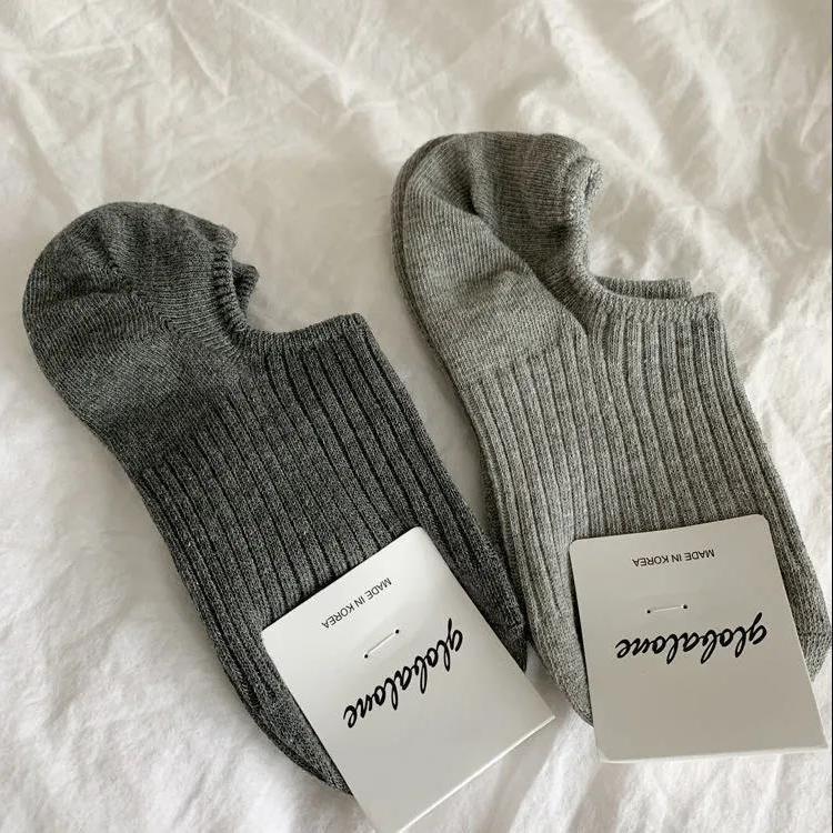 Number28 - 坑條純色隱形襪 282721-細節圖4