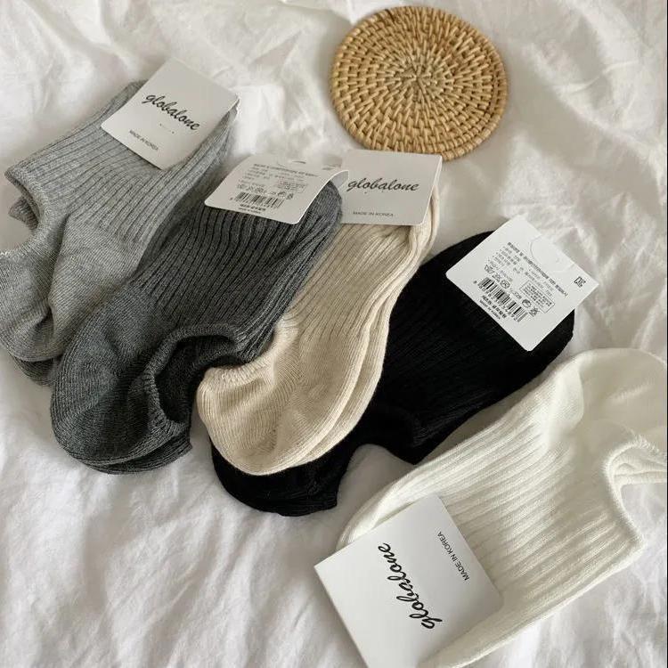 Number28 - 坑條純色隱形襪 282721-細節圖5