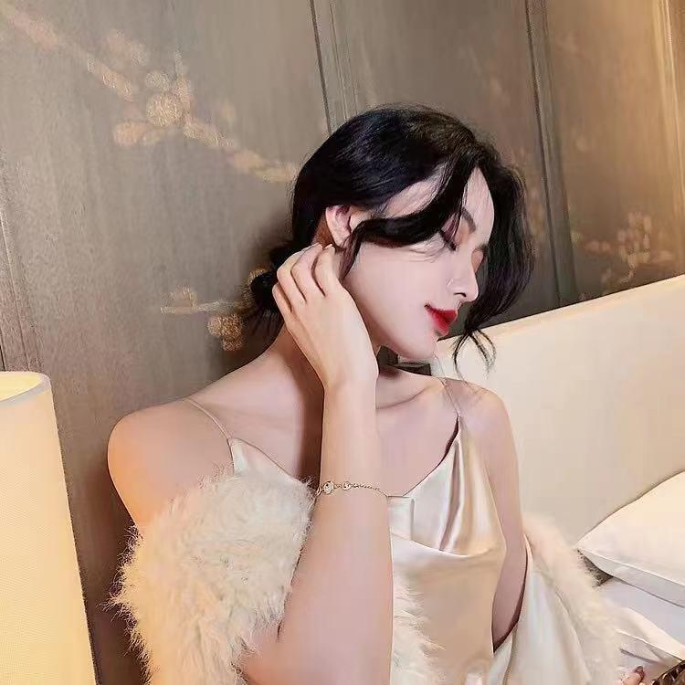 Number28 - 手鍊 時尚鑲鑽精緻圓圈造型手鍊 282485-細節圖6