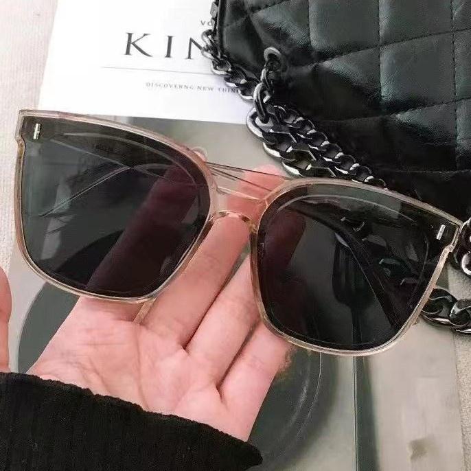 Number28 - 韓版鉚釘裝飾側文字造型眼鏡 282290-細節圖3