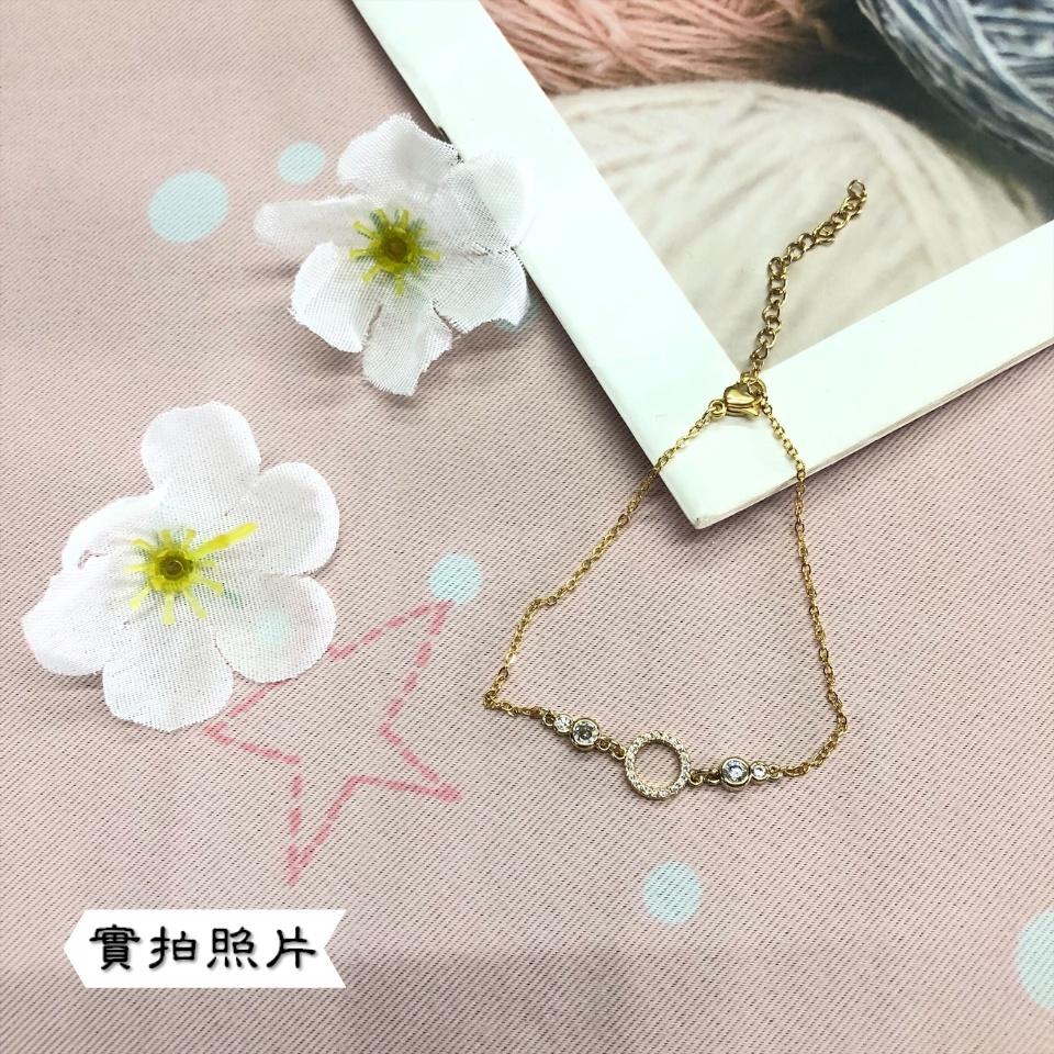 Number28 - 手鍊 氣質鑲鑽圓圈手鍊 282488-細節圖7