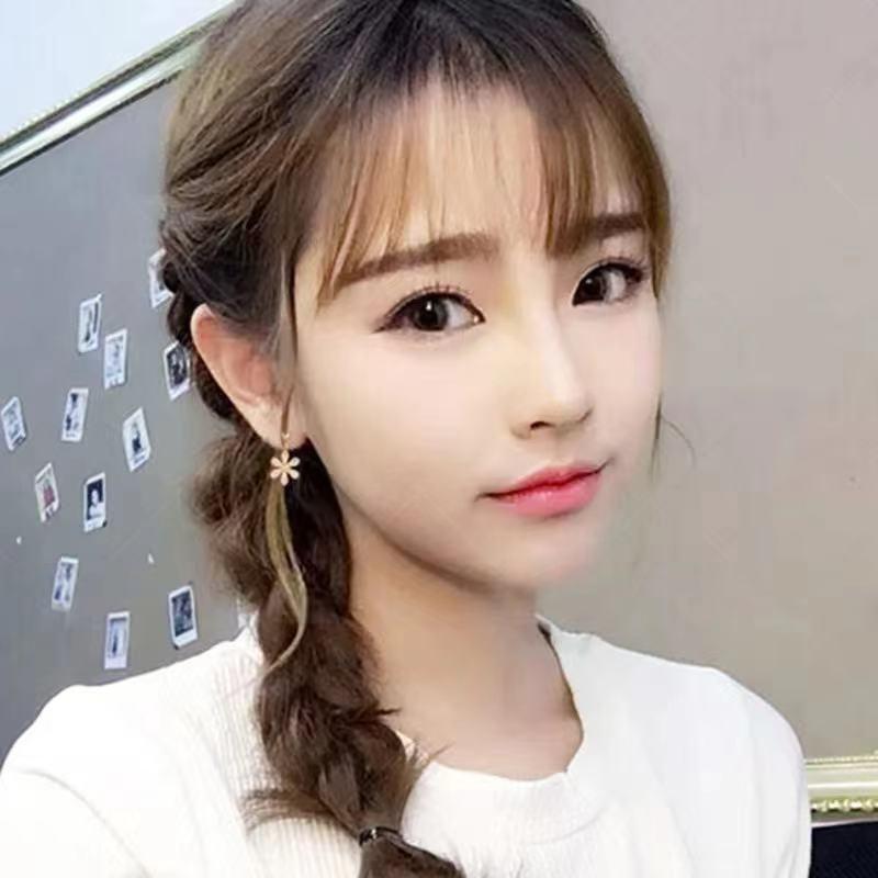 Number28 - S925銀針小花鑲鑽耳針式抗過敏耳環 282163-細節圖2