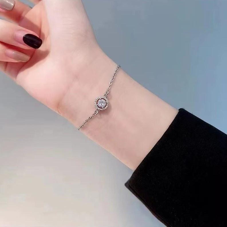 Number28 - 手鍊 時尚圓形鑲鑽手鍊 282490-細節圖3