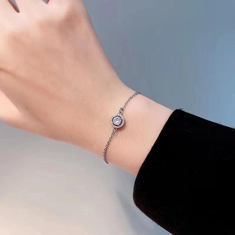 Number28 - 手鍊 時尚圓形鑲鑽手鍊 282490-細節圖5