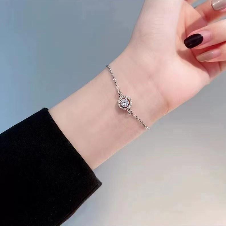 Number28 - 手鍊 時尚圓形鑲鑽手鍊 282490-細節圖7