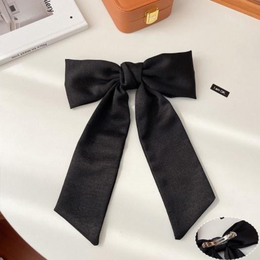 Number28 - 黑色大蝴蝶結髮夾 282370-細節圖3