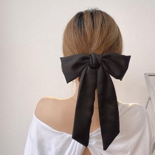 Number28 - 黑色大蝴蝶結髮夾 282370-細節圖5