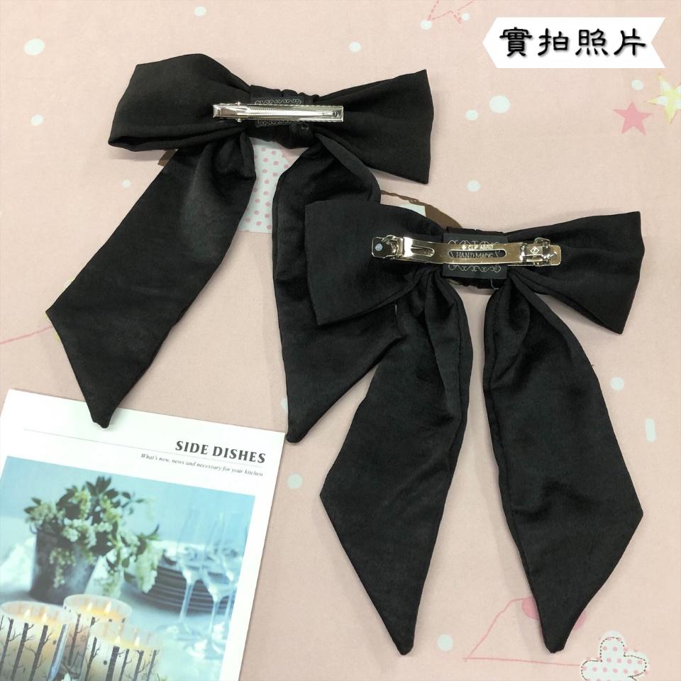 Number28 - 黑色大蝴蝶結髮夾 282370-細節圖6