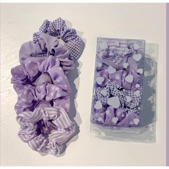 Number28 - 髮圈 多款花樣可愛風大腸圈 282544-細節圖7