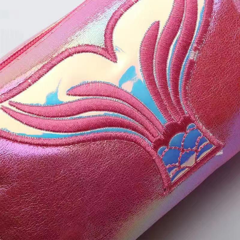 Number28 - (附吊繩)可愛人魚尾巴光澤攜便化妝包 282493-細節圖7