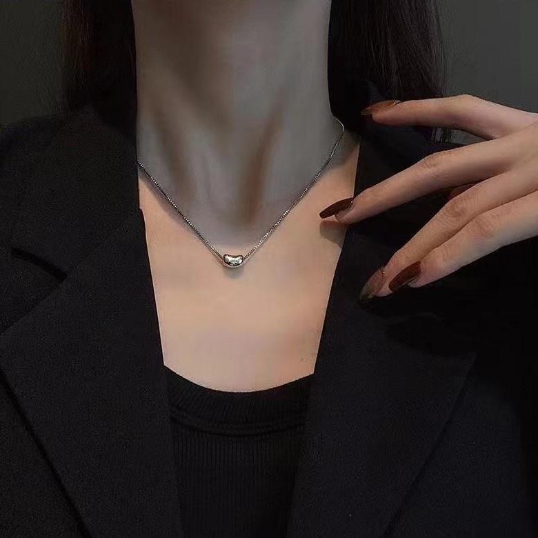 Number28 - 項鍊 韓版豆豆造型鎖骨項鍊 282474-細節圖6