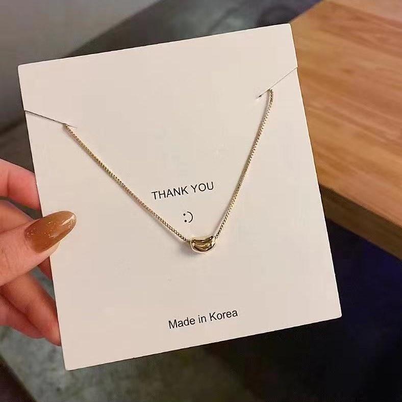 Number28 - 項鍊 韓版豆豆造型鎖骨項鍊 282474-細節圖7