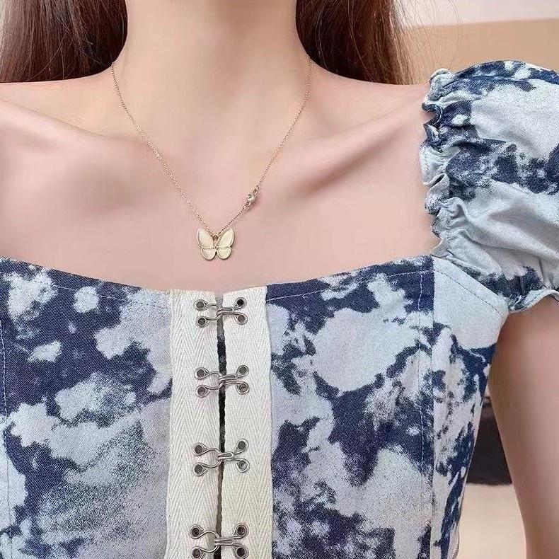 Number28 - 項鍊 韓版蝴蝶鎖骨項鍊 282469-細節圖5