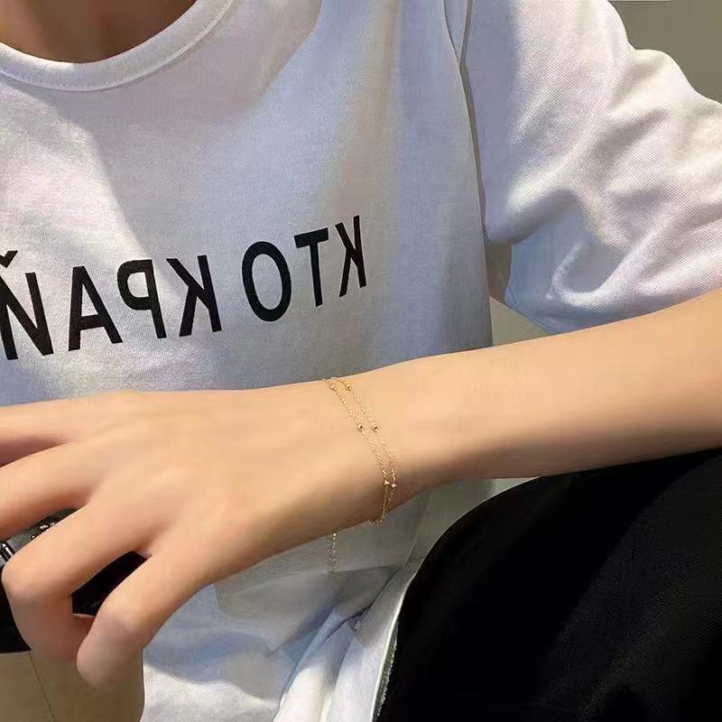 Number28 - 手鍊 氣質百搭小圓珠雙條手鍊 282487-細節圖6