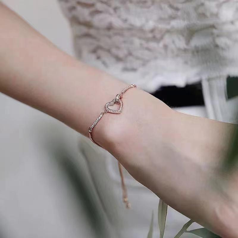 Number28 - 手鍊 愛心連結手鍊 282482-細節圖7