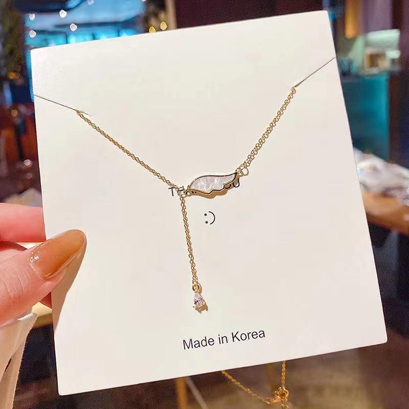 Number28 - 鍍金天使翅膀墜飾項鍊 282284-細節圖3