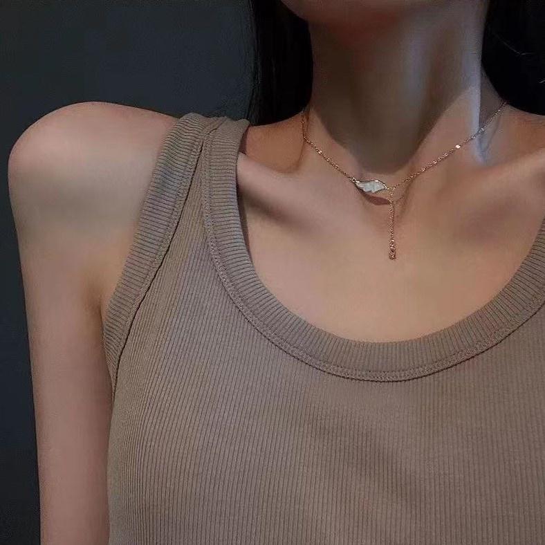 Number28 - 鍍金天使翅膀墜飾項鍊 282284-細節圖4