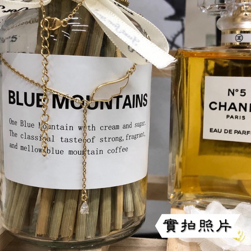 Number28 - 鍍金天使翅膀墜飾項鍊 282284-細節圖7