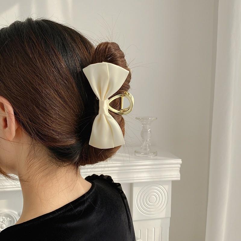 Number28 - 氣質蝴蝶結造型鯊魚夾 282337-細節圖5