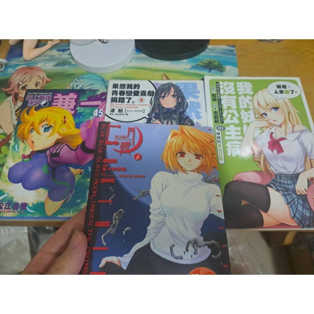二手出清 漫畫書.小說7本 合售50元-細節圖2