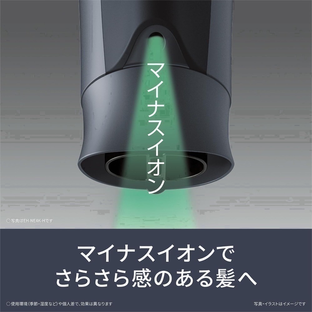 <現貨，全館免運> 日本 國際牌 Panasonic NE4K 吹風機 負離子 熱風大風量 速乾可折 黑白兩色-細節圖4