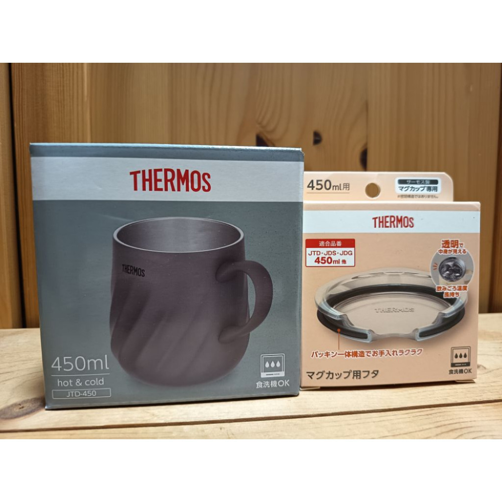 <免運>THERMOS膳魔師 450ml 櫻花粉JTD-450 馬克杯 保溫杯 可機洗 粉紅 另售蓋子AHA-001LD-規格圖9