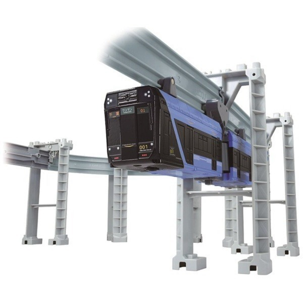 <免運> 日本限定Takara Plarail 千葉市單軌電車  Urban Flyer 0型套裝組合 多美火車TOMY-細節圖4