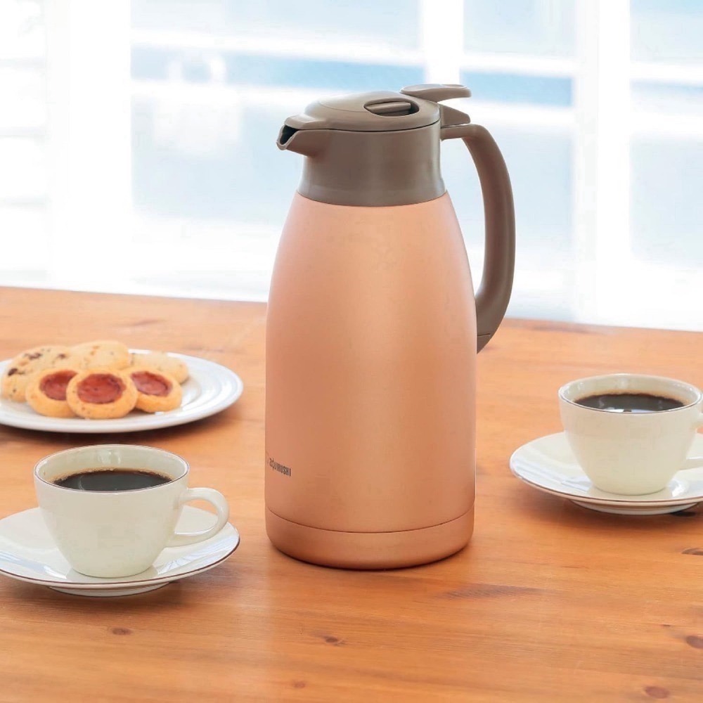 <免運>象印1.9L 不鏽鋼冷熱水壺 保溫壺 超值組合送原廠清潔刷 桌上水壺 節能保冷 大容量 SH-HC19-細節圖2