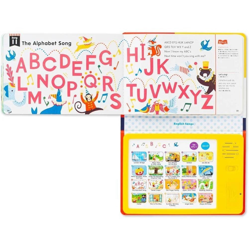 <免運>日本版 巧虎 有聲書 English Songs 20首英文歌曲 兒童幼兒音樂書 英文歌曲-細節圖5