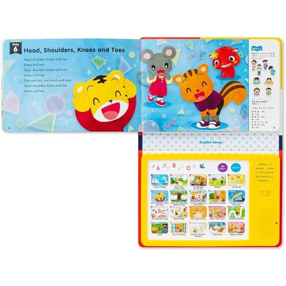 <免運>日本版 巧虎 有聲書 English Songs 20首英文歌曲 兒童幼兒音樂書 英文歌曲-細節圖6
