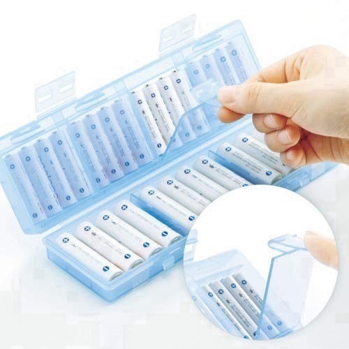 <免運>日本製 SANWA SUPPLY 3號/4號/3.4號 電池大容量 收納盒 電池盒 DG-BT6BL/ BT7C-細節圖4