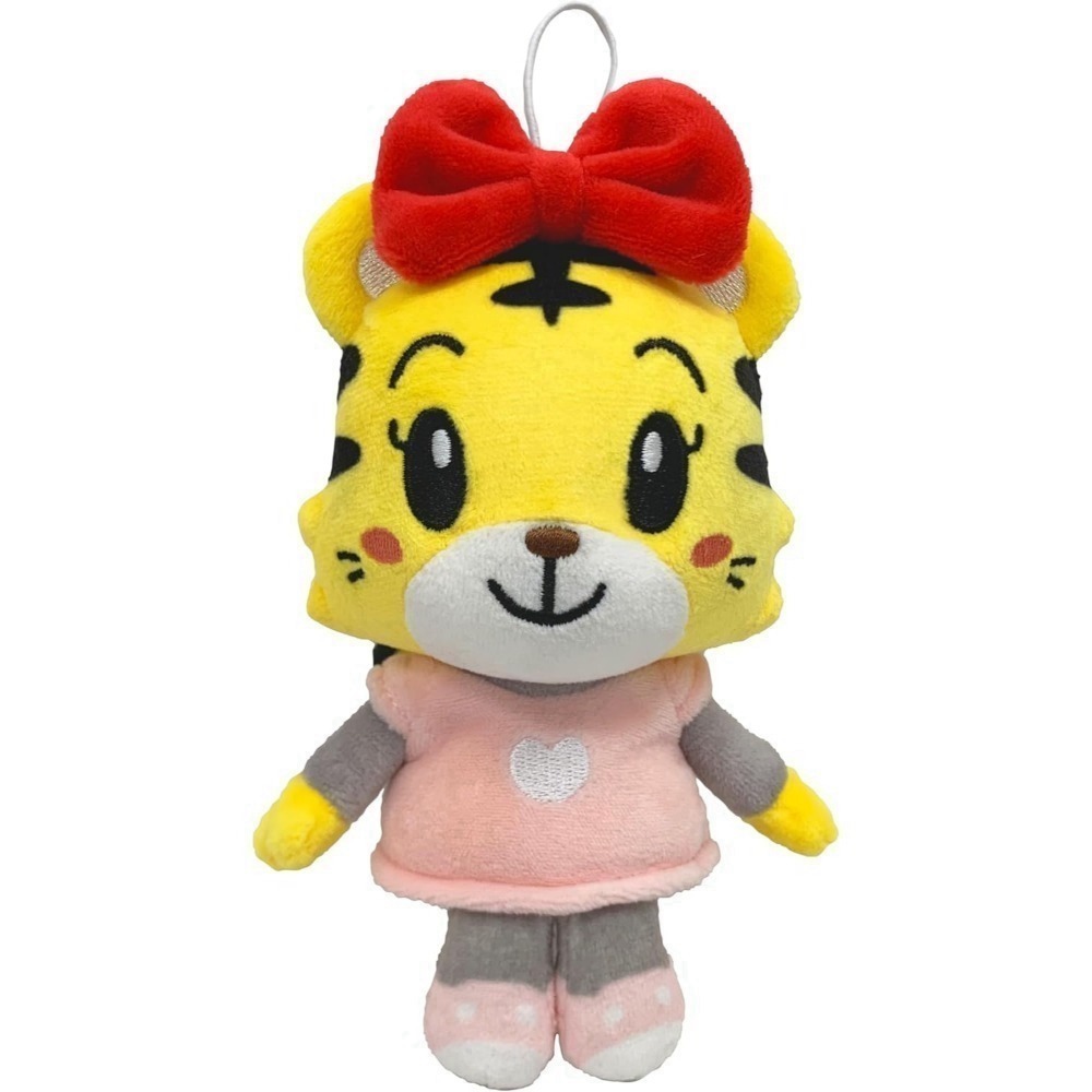 <免運>日本 Happinet正版 巧虎 小花 桃樂比 可愛巧虎島 一直是好朋友 吊飾玩偶 玩偶 安撫娃娃-規格圖3