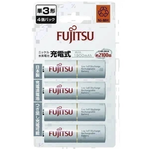 日本製富士通充電電池 低自放電 3號 4號 鎳氫 AA AAA HR-3UTC 4UTC HR-4UTHC 3UTHC-規格圖5