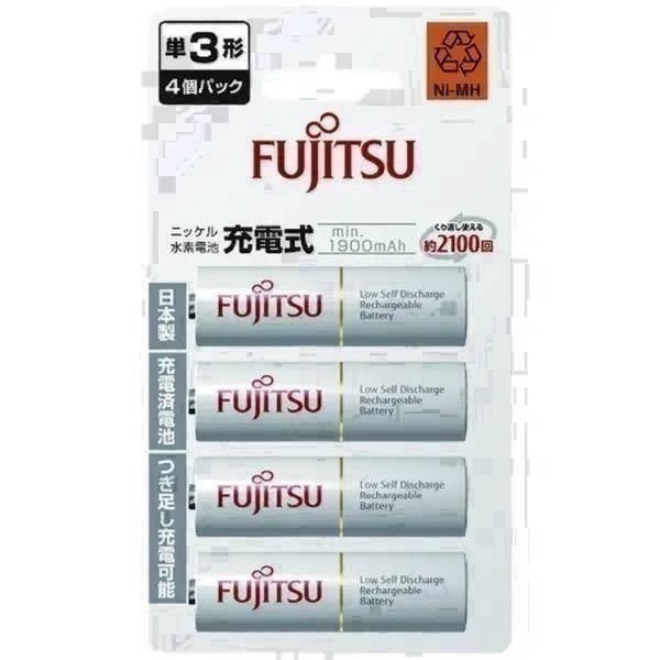 日本製富士通充電電池 低自放電 3號 4號 鎳氫 AA AAA HR-3UTC 4UTC HR-4UTHC 3UTHC-規格圖5