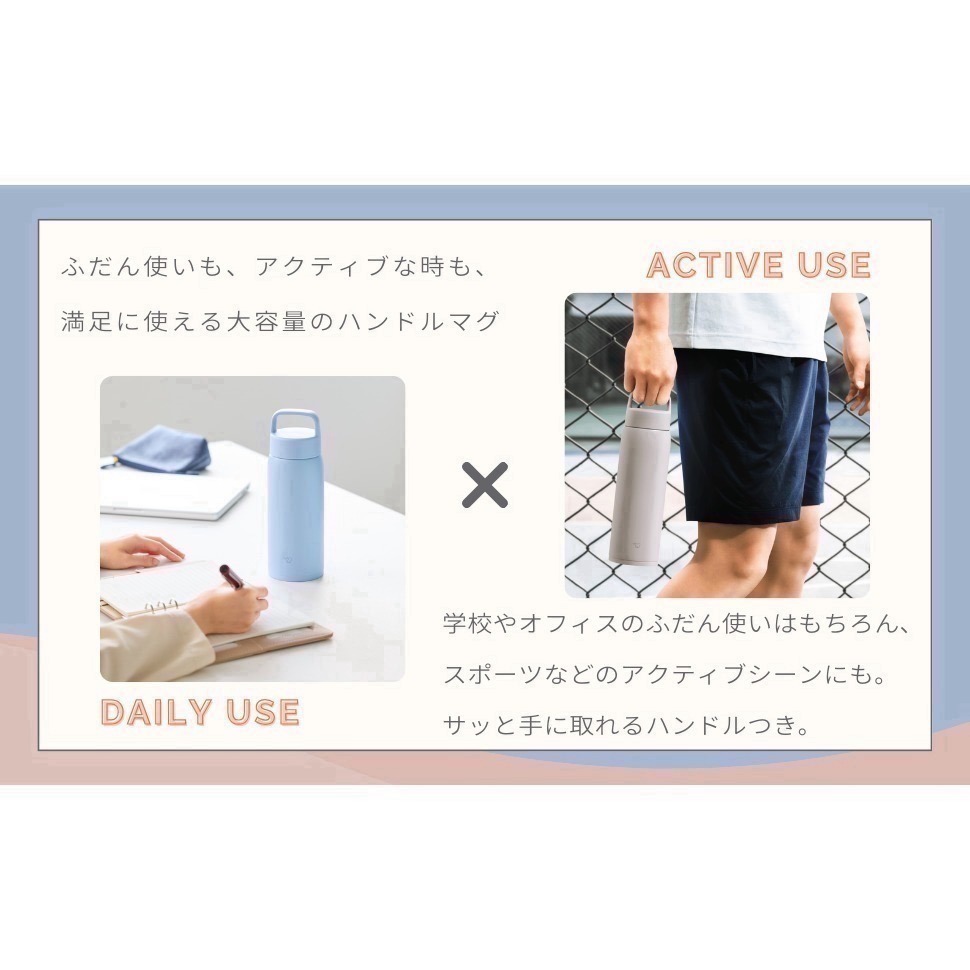 <免運，送提袋>日本 象印 1000ml 1.0L不鏽鋼手提保溫瓶 吊環保溫保冷杯 旋蓋式 可機洗 SU-DA100-細節圖3