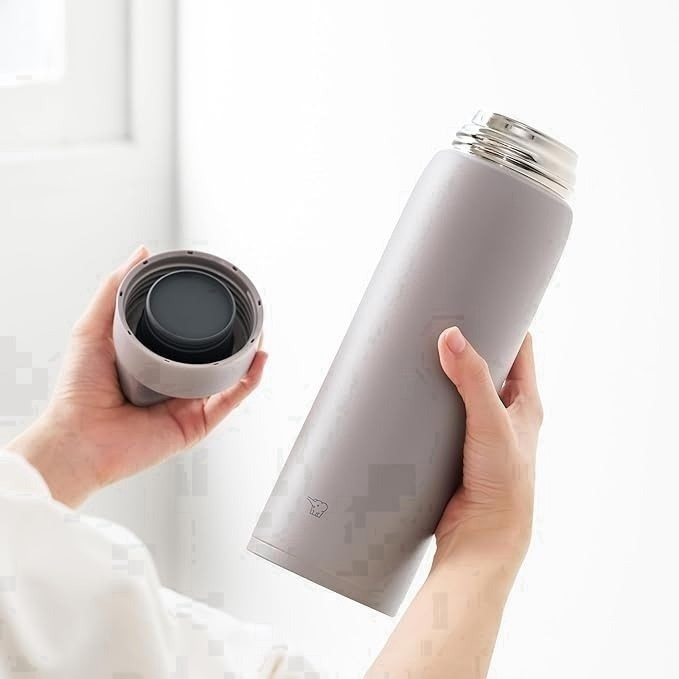 <免運，送提袋、杯底套>日本 象印 800ml 0.8L不鏽鋼手提保溫瓶 吊環保溫保冷杯 旋蓋式 可機洗 SU-DA80-細節圖3